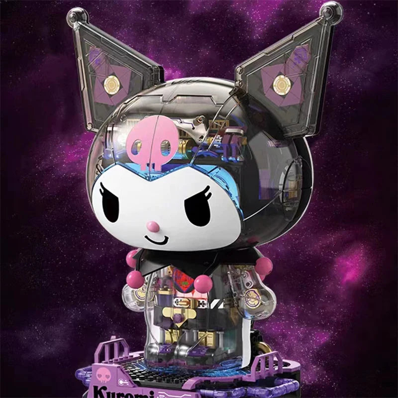 TOP TOY Kuromi Mechanical Building Blocks