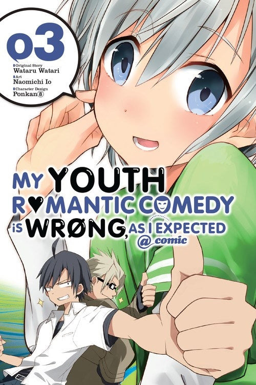 Manga: My Youth Romantic Comedy Is Wrong, As I Expected, Vol. 3
