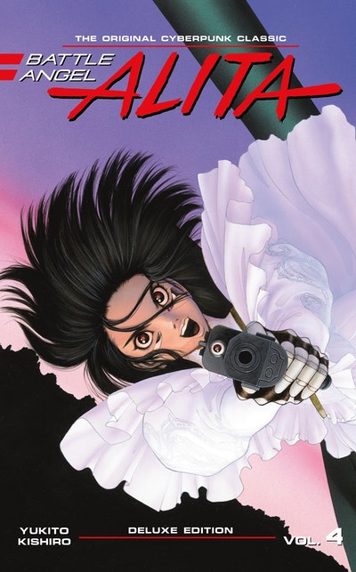 Manga: Battle Angel Alita Deluxe 4 (Contains Vol. 7-8)