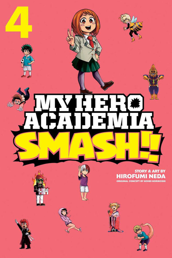Manga: My Hero Academia: Smash!!, Vol. 4