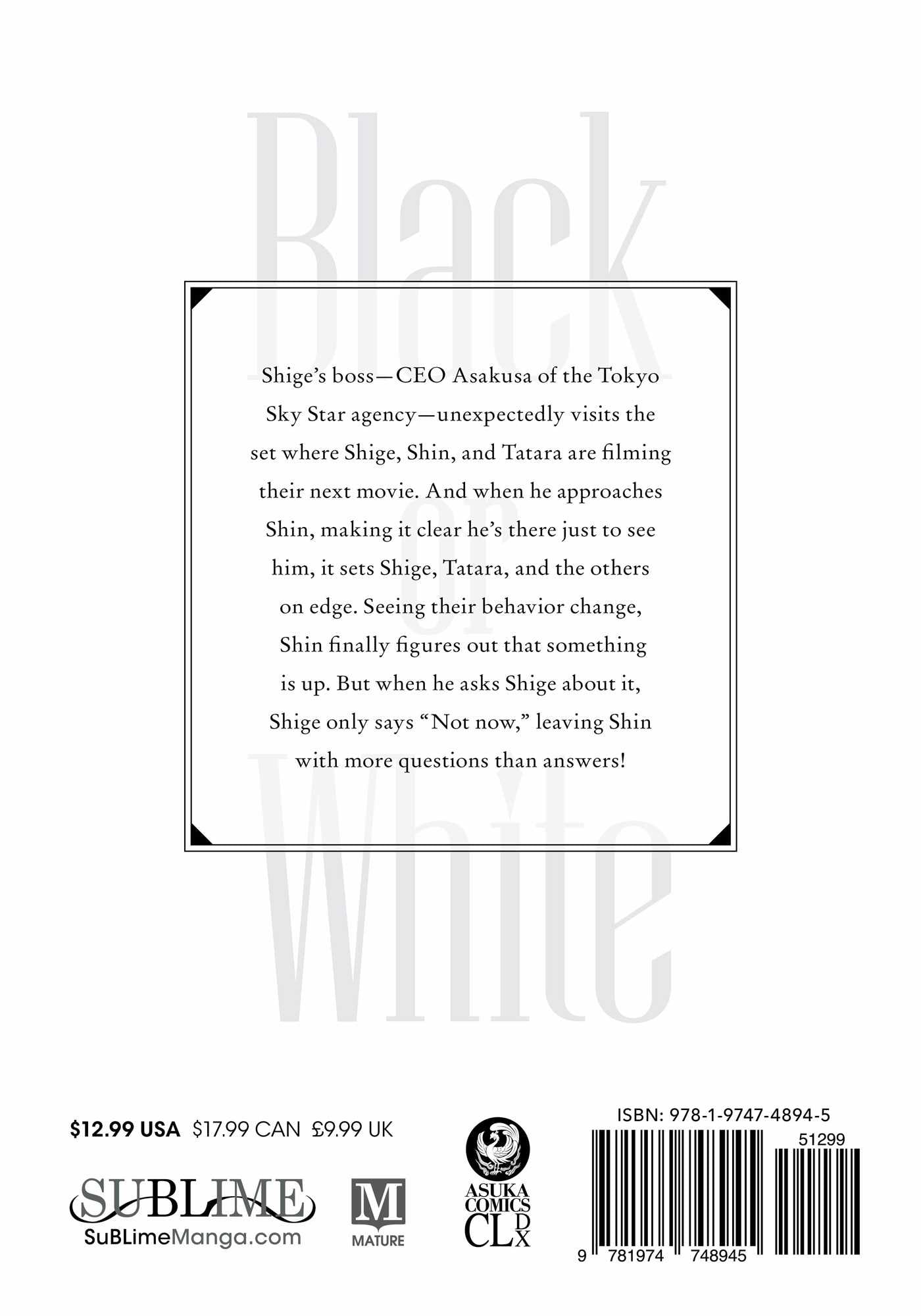 Manga: Black or White, Vol. 9