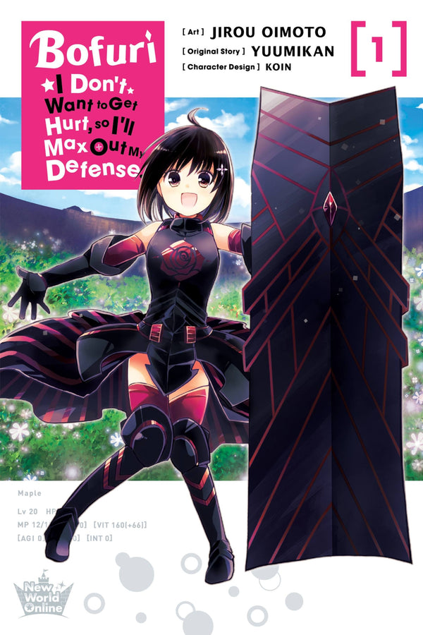 Manga: Bofuri I Don't Want to Get Hurt, so I'll Max Out My Defense., Vol. 1