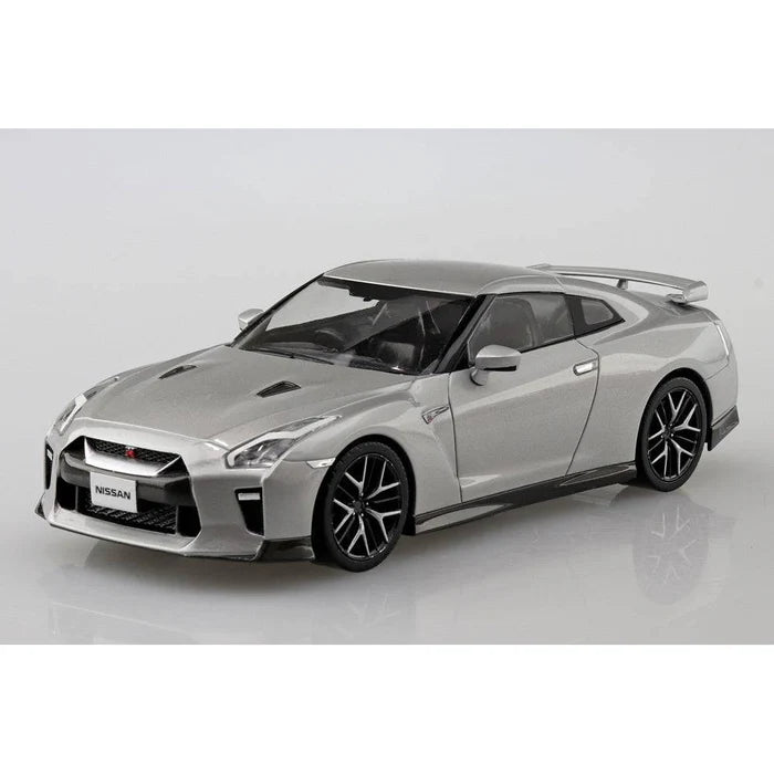 Aoshima 1/32 SNAP NISSAN GTR (Ultimate Metal Silver)