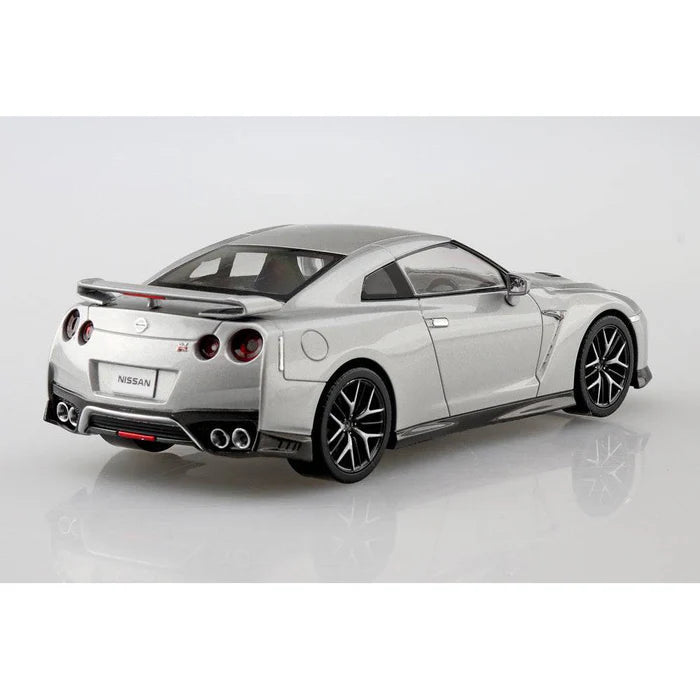 Aoshima 1/32 SNAP NISSAN GTR (Ultimate Metal Silver)