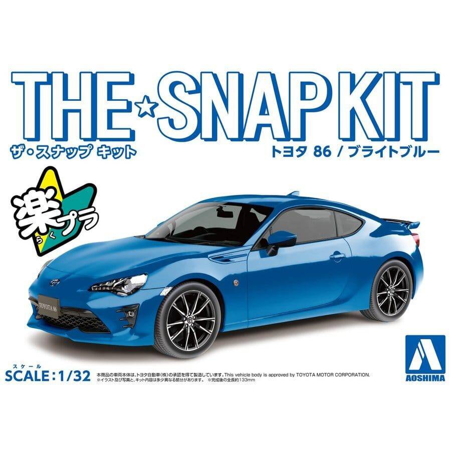 1/32 TOYOTA 86 Bright Blue