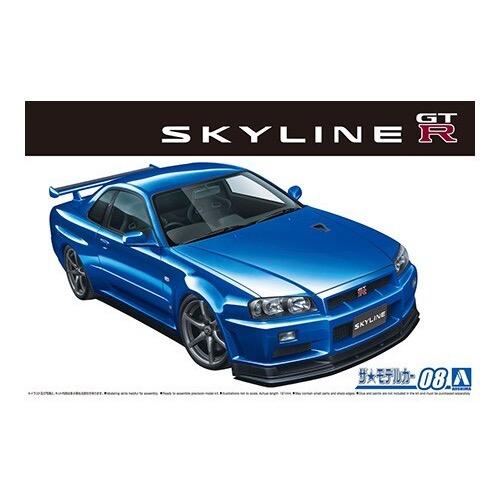 1/24 Nissan BNR34 Skyline GT-R V-Spec II 2002