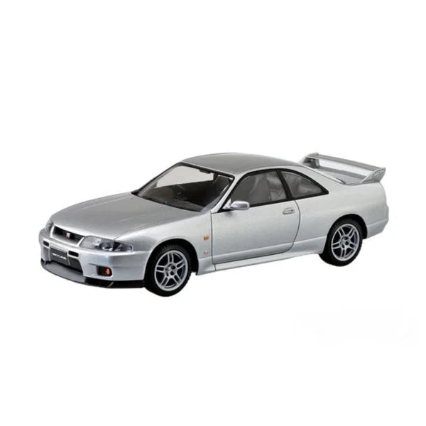 Aoshima 1/32 SNAP NISSAN R33 SKYLINE GTR (Sonic Silver)