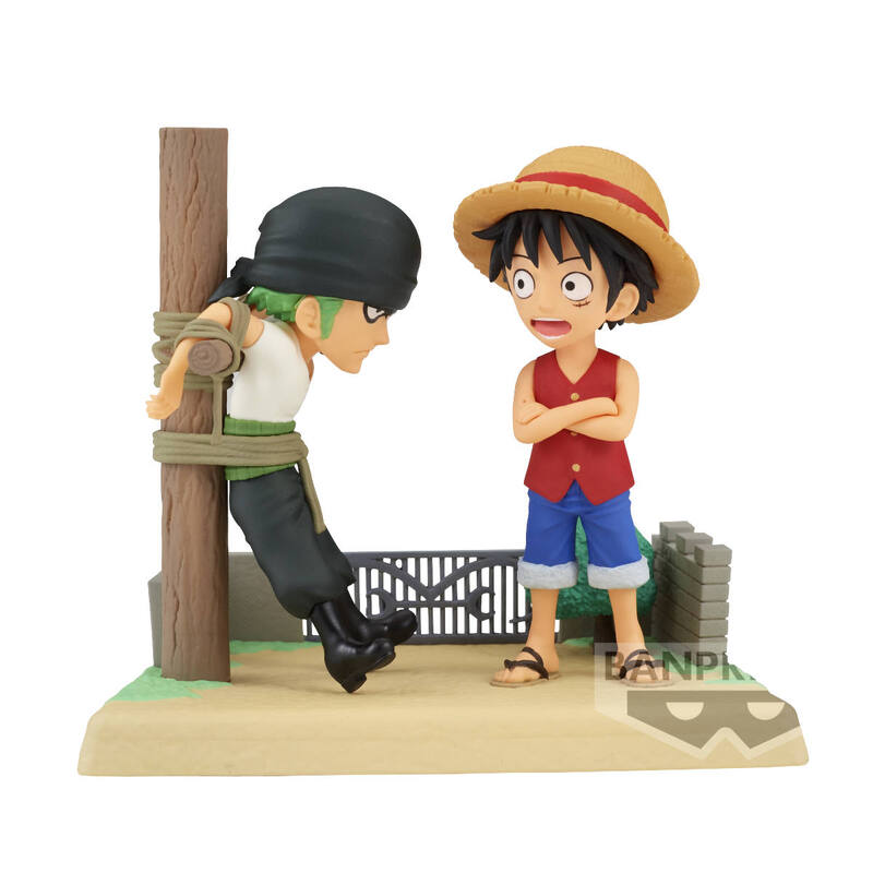 One Piece: WORLD COLLECTIBLE FIGURE LOG STORIES - Monkey D. Luffy & Rorona Zoro