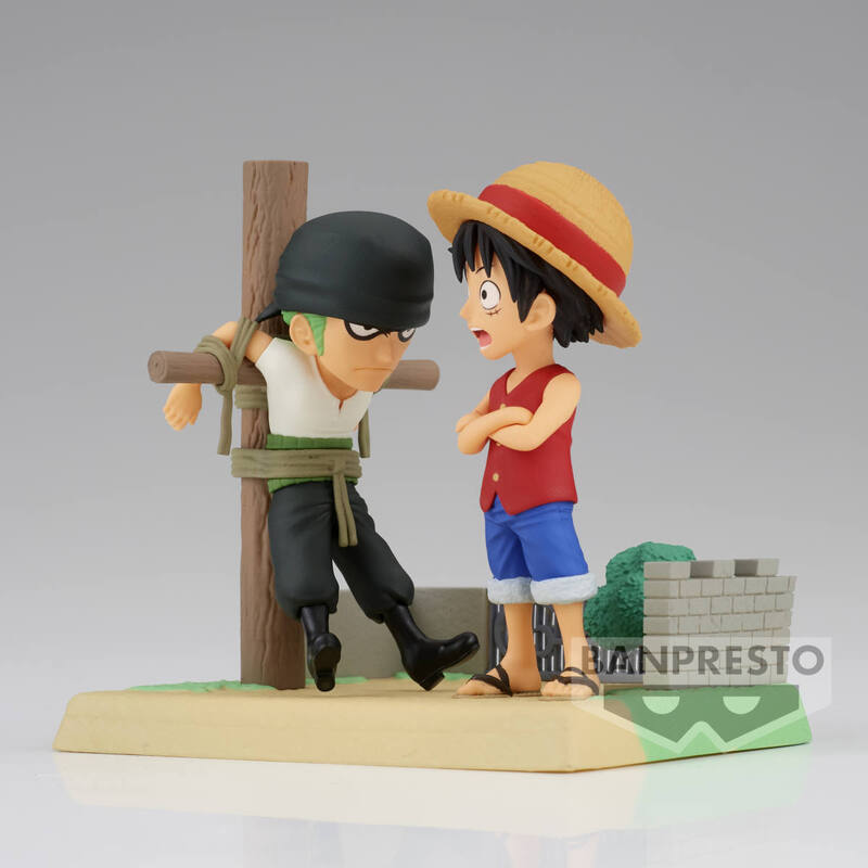 One Piece: WORLD COLLECTIBLE FIGURE LOG STORIES - Monkey D. Luffy & Rorona Zoro