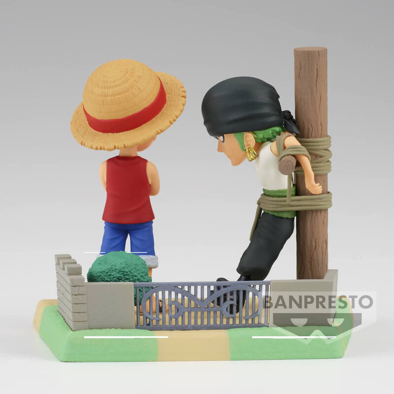 One Piece: WORLD COLLECTIBLE FIGURE LOG STORIES - Monkey D. Luffy & Rorona Zoro