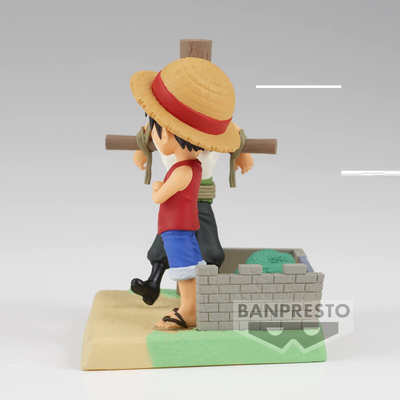 One Piece: WORLD COLLECTIBLE FIGURE LOG STORIES - Monkey D. Luffy & Rorona Zoro