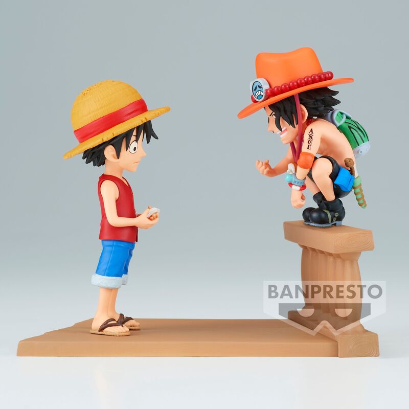 One Piece: WORLD COLLECTIBLE FIGURE LOG STORIES  - Monkey.D.Luffy & Portgas.D.Ace