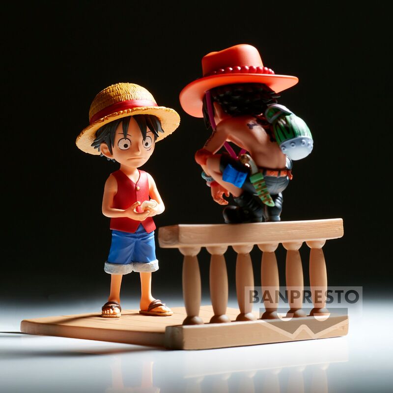 One Piece: WORLD COLLECTIBLE FIGURE LOG STORIES  - Monkey.D.Luffy & Portgas.D.Ace