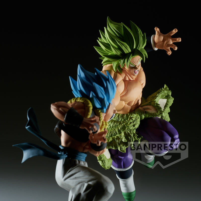 PRE ORDER Dragon Ball Super: MATCH MAKERS FIGURE - Super Saiyan Broly (VS Super Saiyan God Gogeta)