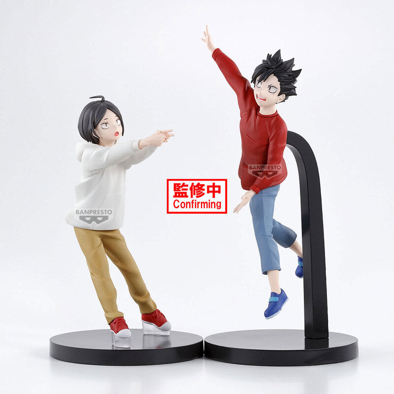 PRE ORDER Haikyu!! THE DUMPSTER BATTLE FIGURE - Kenma and Kuroo