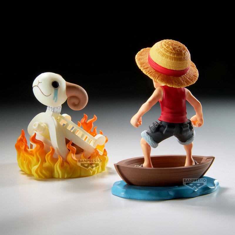 PRE ORDER One Piece: WORLD COLLECTIBLE FIGURE LOG STORIES - Monkey D Luffy and Going Merry