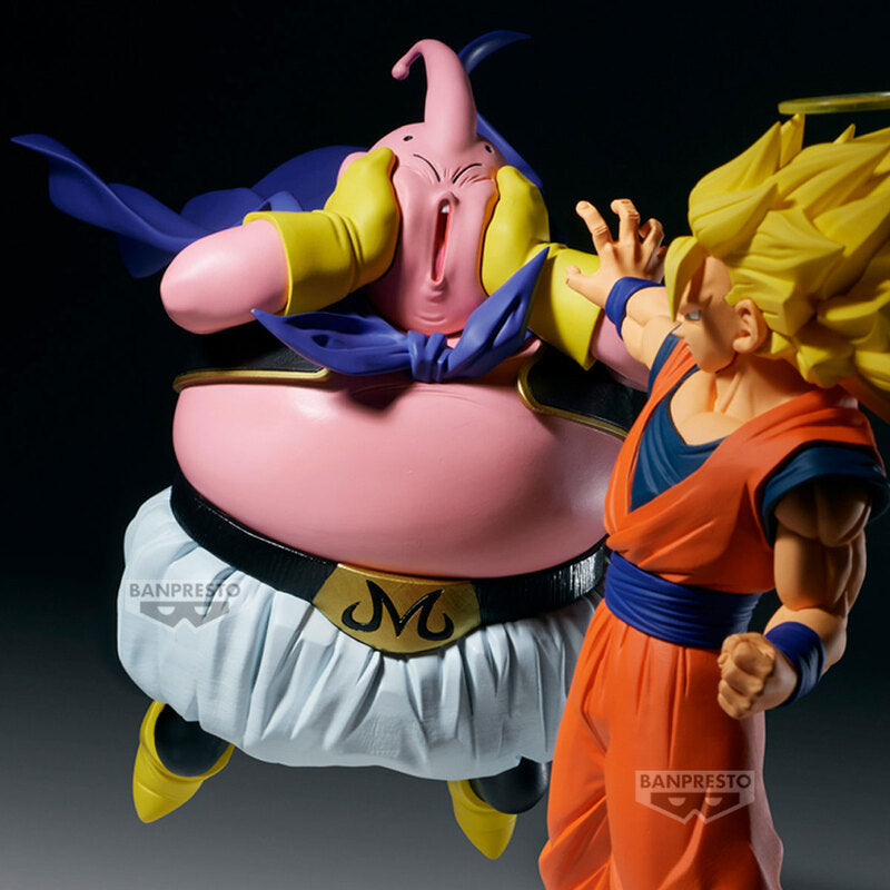 PRE ORDER Dragon Ball: MATCH MAKERS FIGURE - Majin Buu (VS Super Saiyan 3 Son Goku)