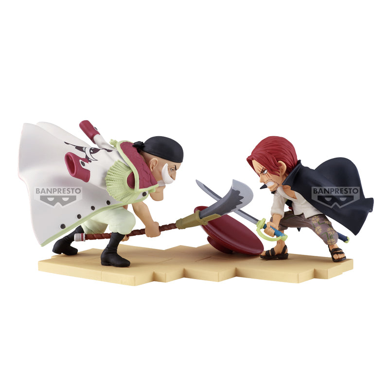 PRE ORDER One Piece: WORLD COLLECTIBLE FIGURE LOG STORIES - Edward Newgate VS Shanks