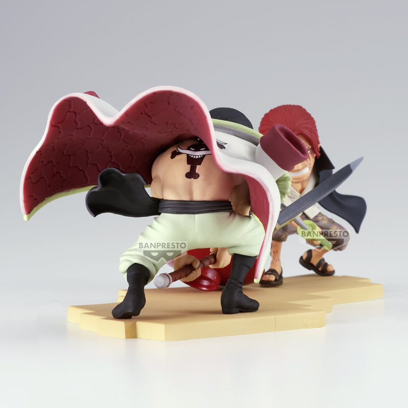 PRE ORDER One Piece: WORLD COLLECTIBLE FIGURE LOG STORIES - Edward Newgate VS Shanks