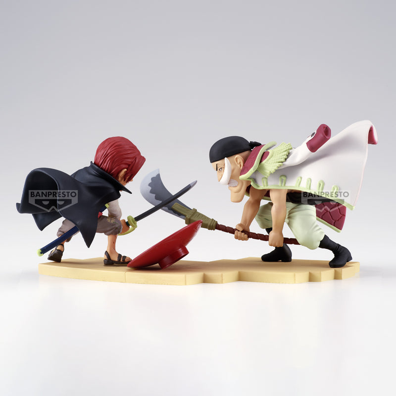 PRE ORDER One Piece: WORLD COLLECTIBLE FIGURE LOG STORIES - Edward Newgate VS Shanks