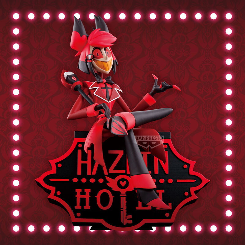 PRE ORDER Hazbin Hotel: MONITOR TOP FIGURE - Alastor (Ver.A)