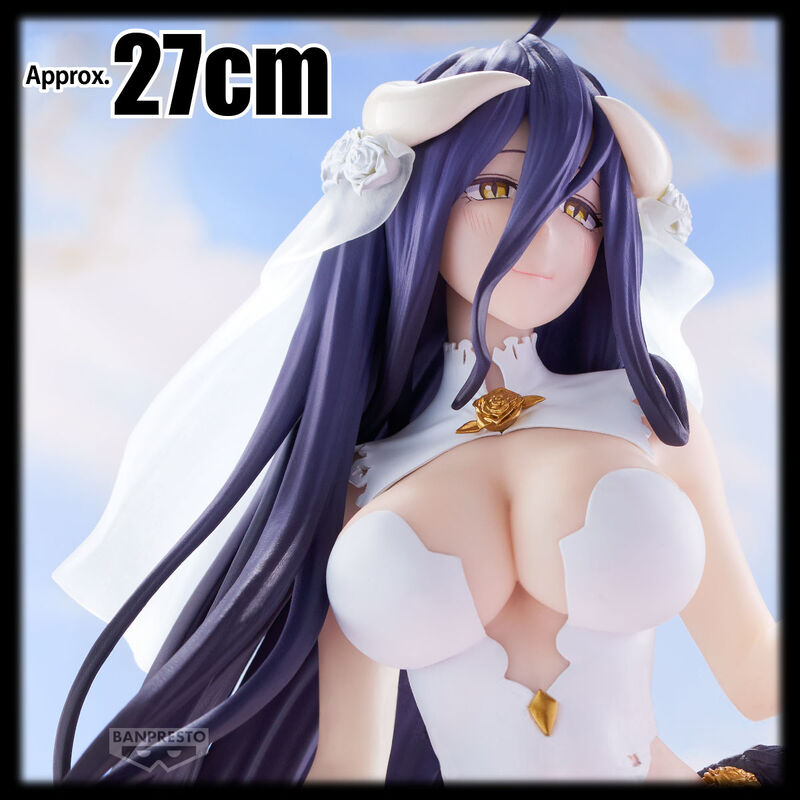 PRE ORDER Overlord: GLITTER & GLAMOURS FIGURE - Albedo (Wedding Ver.)