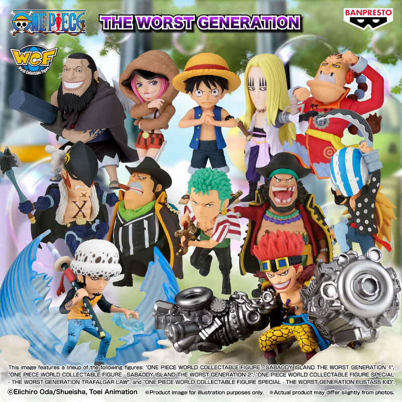 PRE ORDER One Piece: WORLD COLLECTIBLE FIGURE SEPCIAL - Eustass Kid (The Worst Generation)