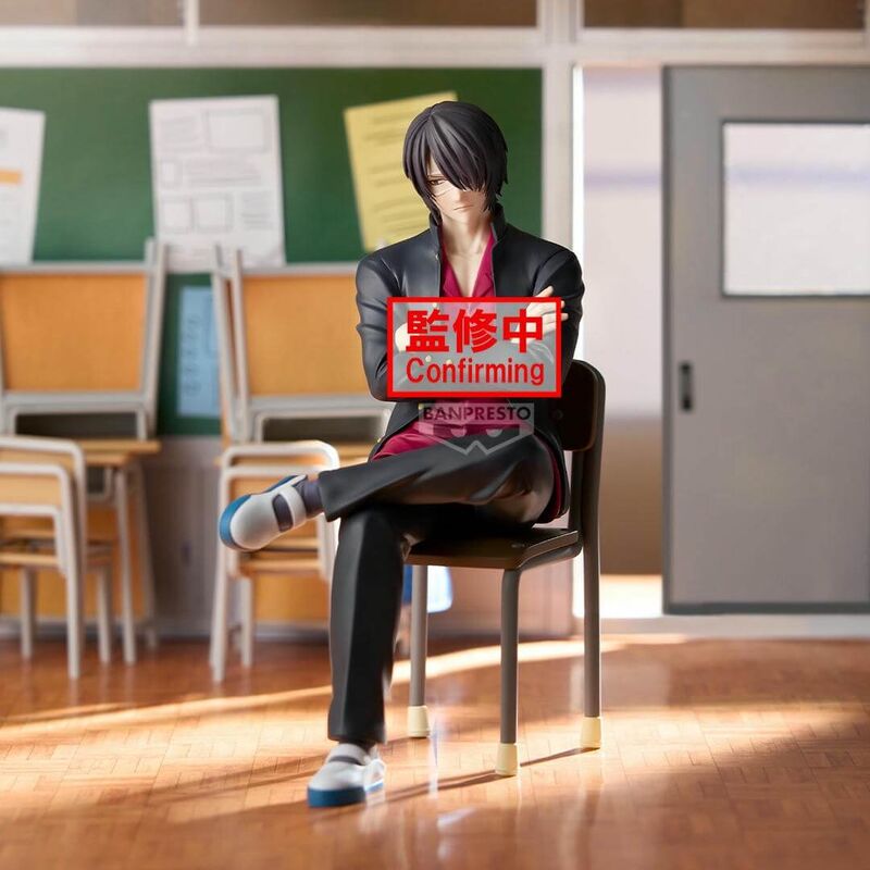 PRE ORDER: Gintama: DESK FIGURE - Shinsuke Takasugi (Mr. Ginpachi's Zany Class)