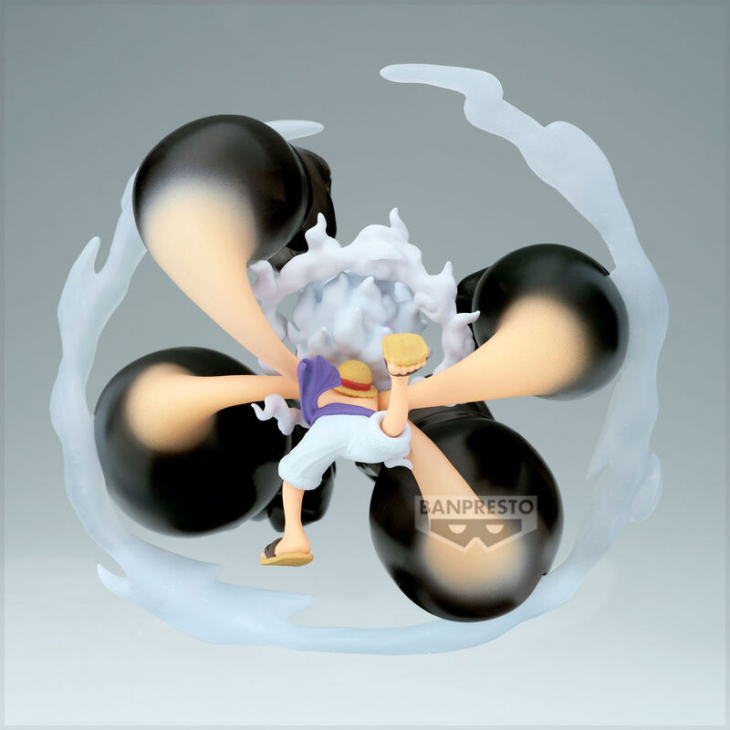 PRE ORDER One Piece: WORDC COLLECTIBLE FIGURE - Monkey D. Luffy Gear 5 (Gum-Gum Dawn Gatling)