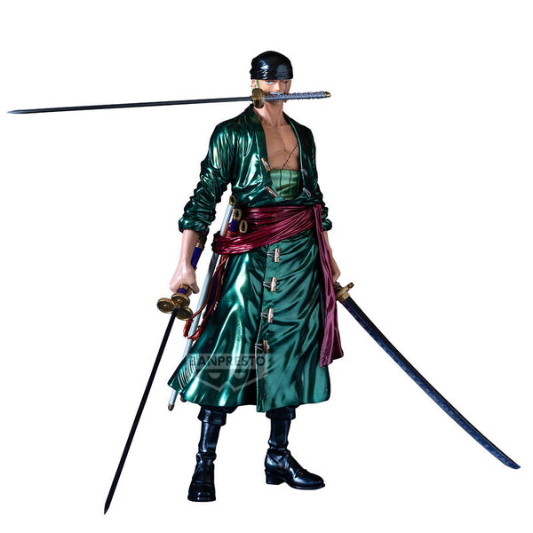 PRE ORDER One Piece: PREMIUM FIGURE - Roronoa Zoro (The Metallic)