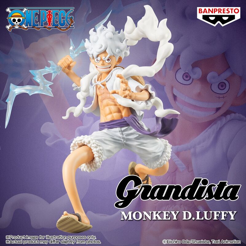 PRE ORDER One Piece: GRANDISTA FIGURE - Monkey D. Luffy Gear 5 (Special Edition)