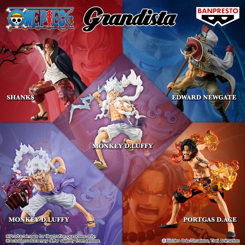 PRE ORDER One Piece: GRANDISTA FIGURE - Monkey D. Luffy Gear 5 (Special Edition)