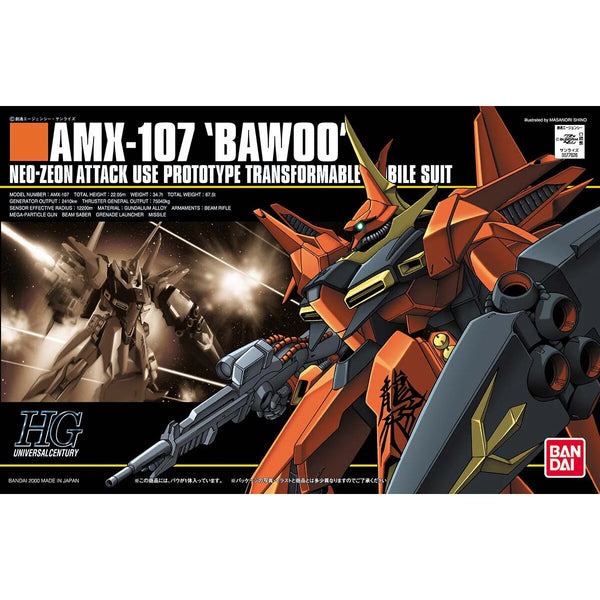 Bandai HGUC 1/144 AMX-107 Bawoo Model Kit