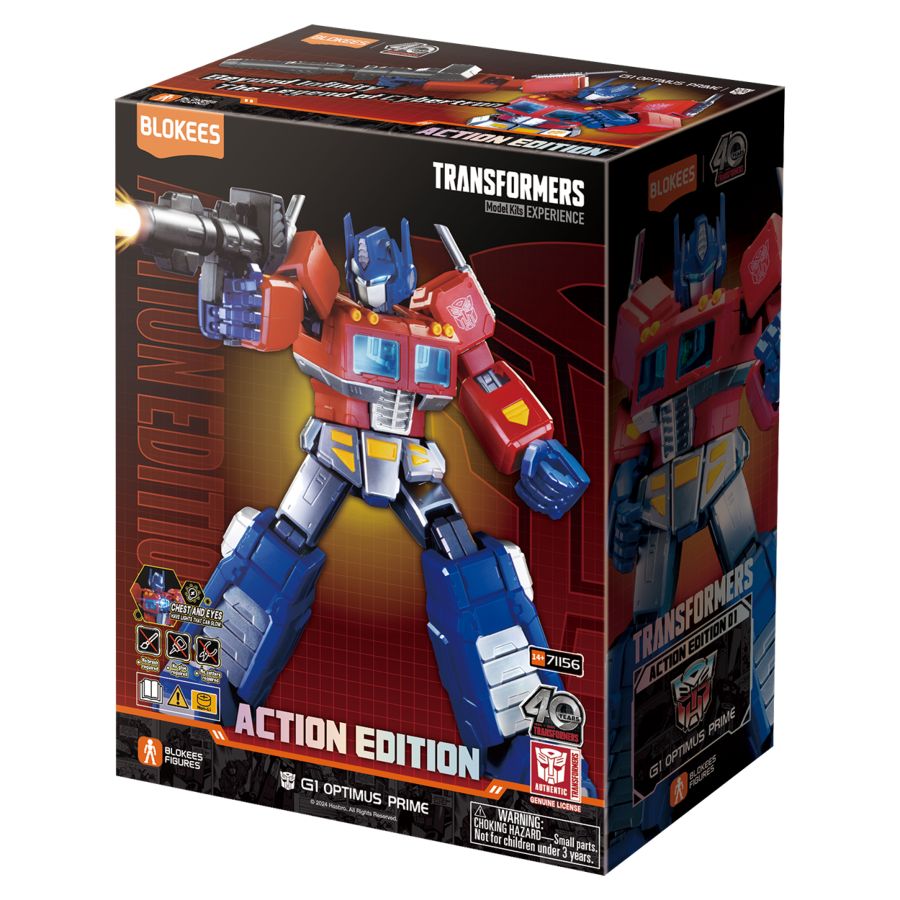Transformers: G1 - MODEL KIT - Optimus Prime Action Edition
