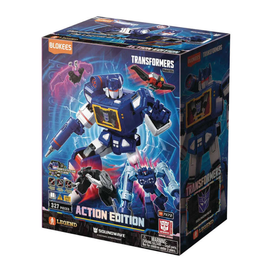 Transformers: ACTION EDITION MODEL KIT - Soundwave – MegaCulture
