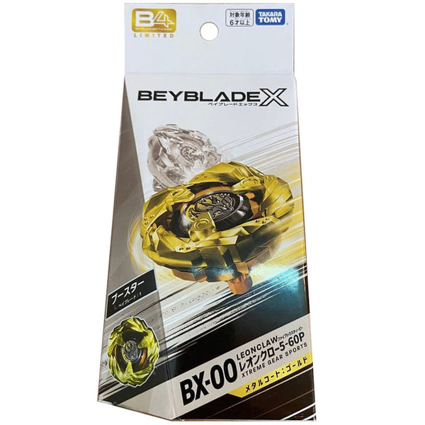 Takara Tomy Beyblade X BX-00 Leon Claw 5-60P Metal Coat Gold Ver. New From JAPAN