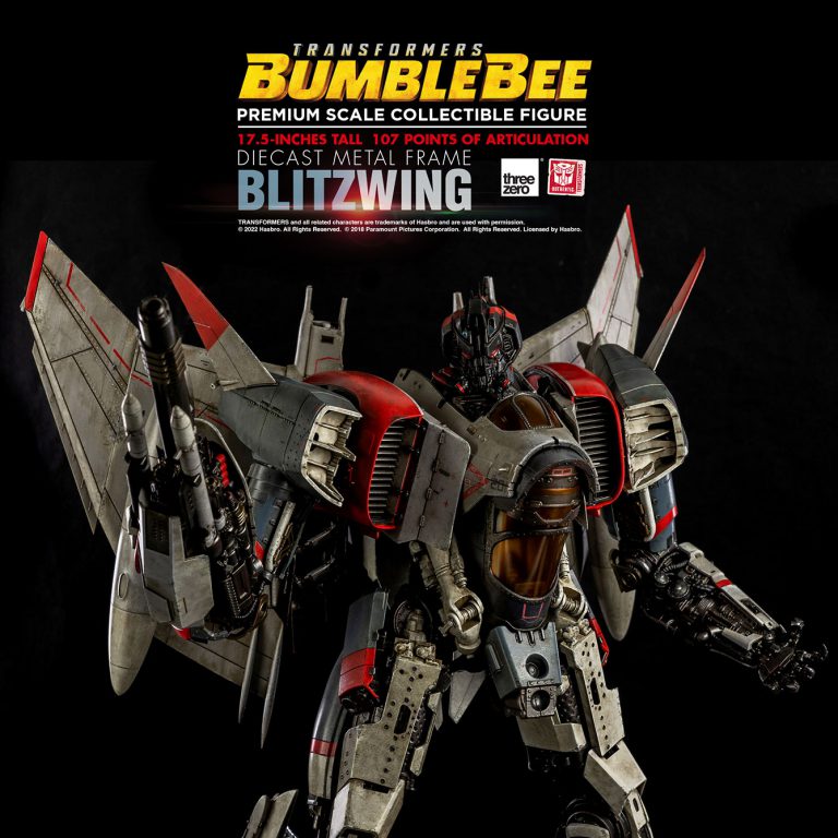 Threezero Transformers: Bumblebee Premium Blitzwing Figure (Reissue)