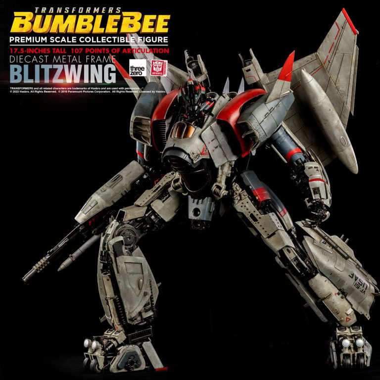 Threezero Transformers: Bumblebee Premium Blitzwing Figure (Reissue)