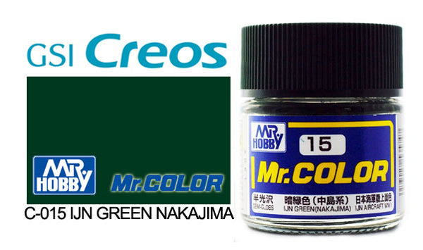 Mr Color Semi Gloss IJN Green (Nakajima)
