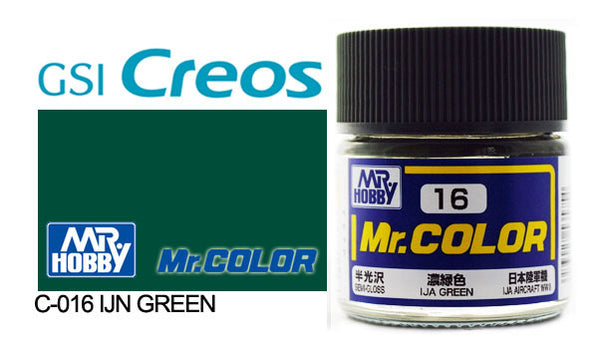 Mr Color: C16 - Semi Gloss IJA Green