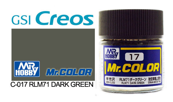 Mr Color Semi Gloss RLM71 Dark Green