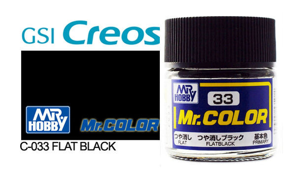 Mr Color Flat Black GN C033