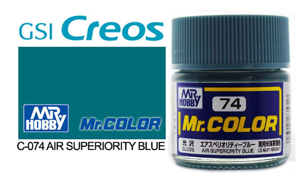 Mr Color: C74 - Gloss Air Superiority Blue