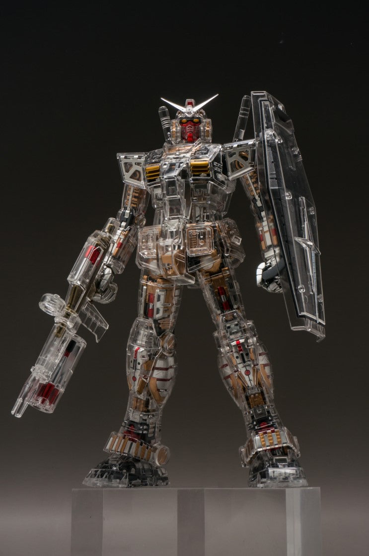 Mg 1/100 Rx-78-2 Gundam Mechanical Smoked Clear Ver Asia