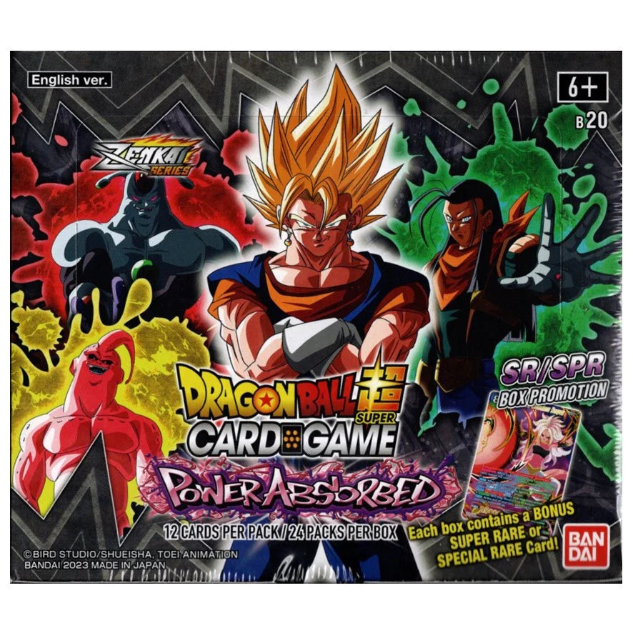 Dragon Ball Super: CARD GAME BOOSTER PACK - Zenkai Series Set 03 Power MegaCulture Dragon Ball Super: CARD GAME BOOSTER PACK - Zenkai Series Set 03 Power MegaCulture