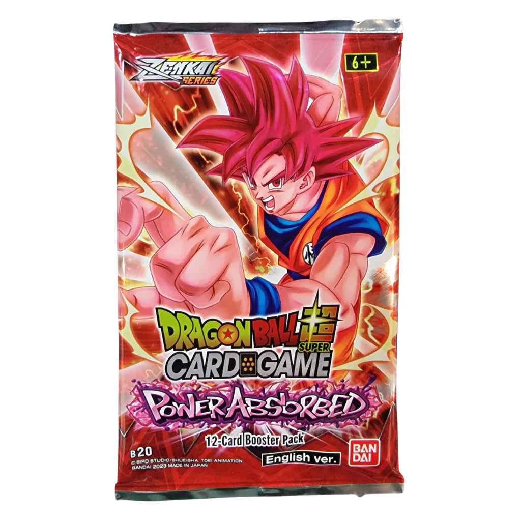 Dragon Ball Super: CARD GAME BOOSTER PACK - Zenkai Series Set 03 Power Absorbed [B20]