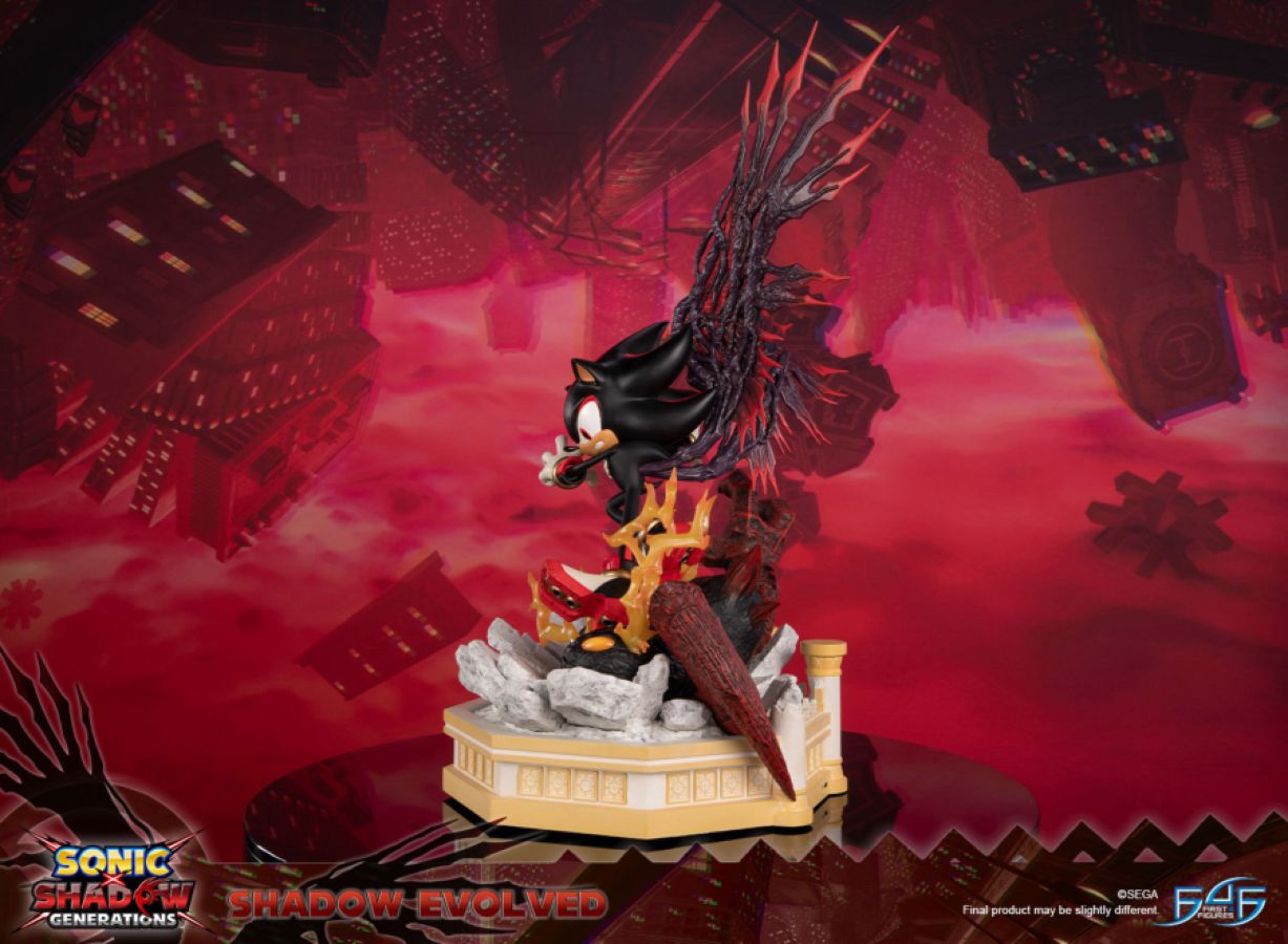 Shadow 65x Sonic X Shadow Generations: RESIN STATUE - Shadow Evolved – MegaCulture