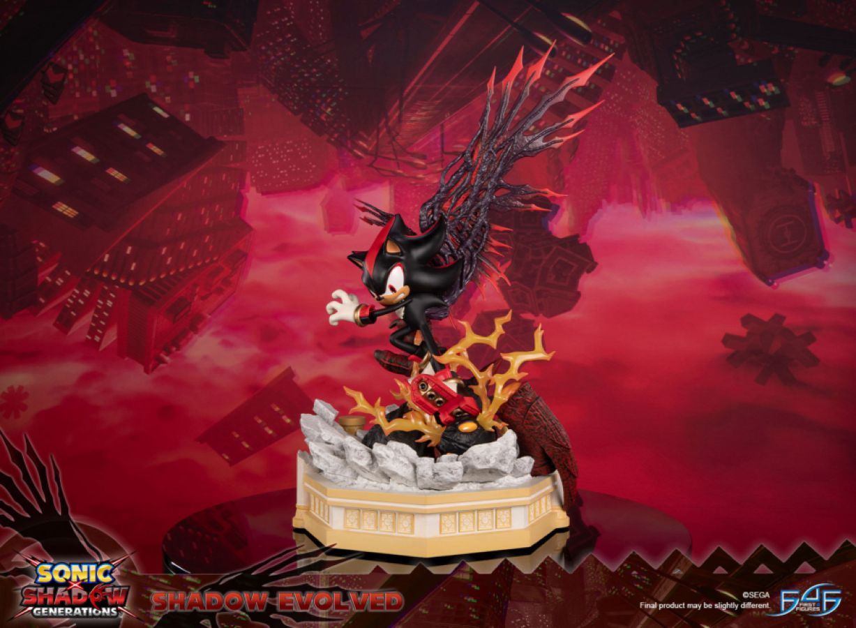 PRE ORDER Sonic X Shadow Generations: RESIN STATUE - Shadow Evolved