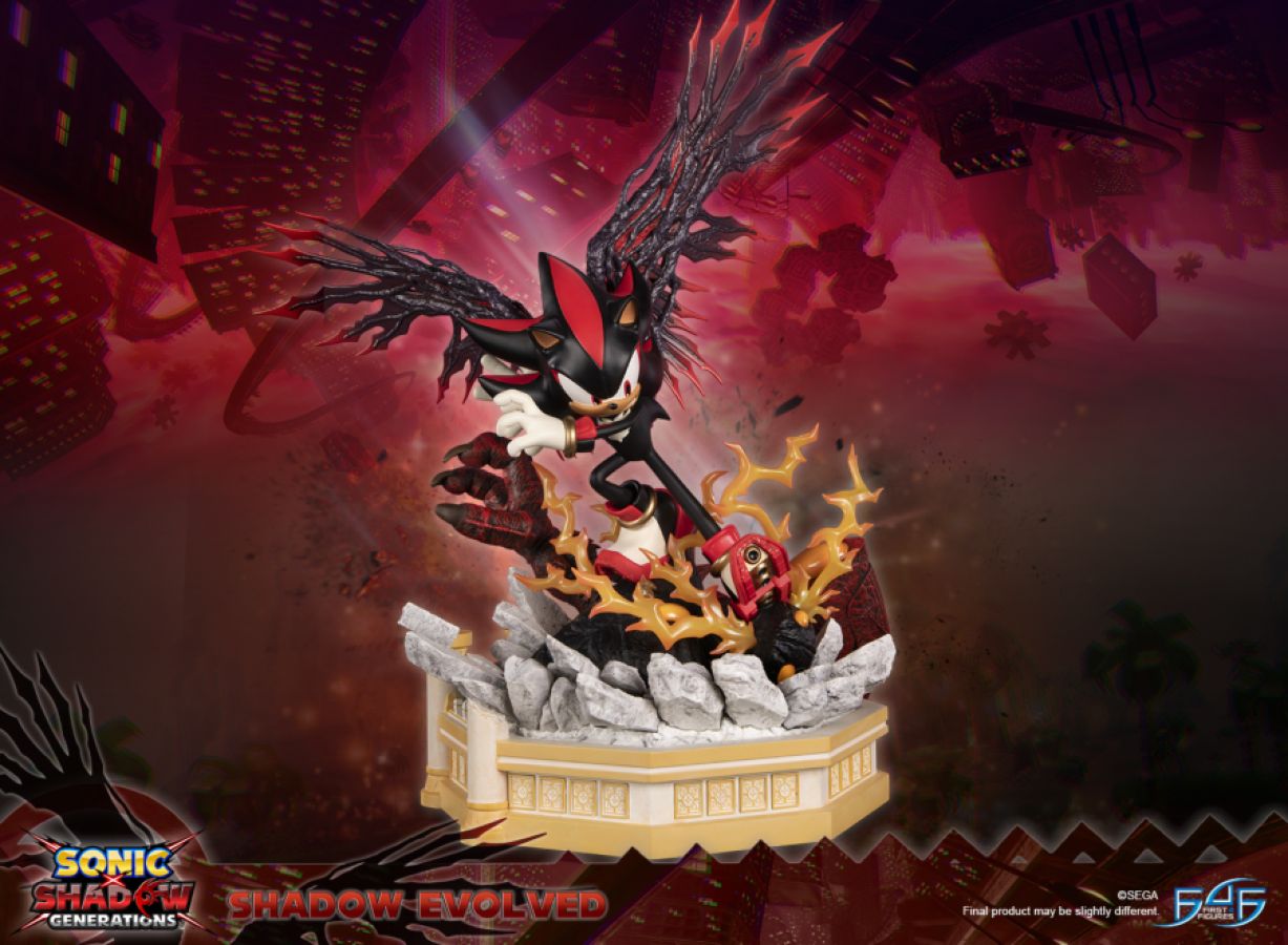 Shadow 65x Sonic X Shadow Generations: RESIN STATUE - Shadow Evolved – MegaCulture