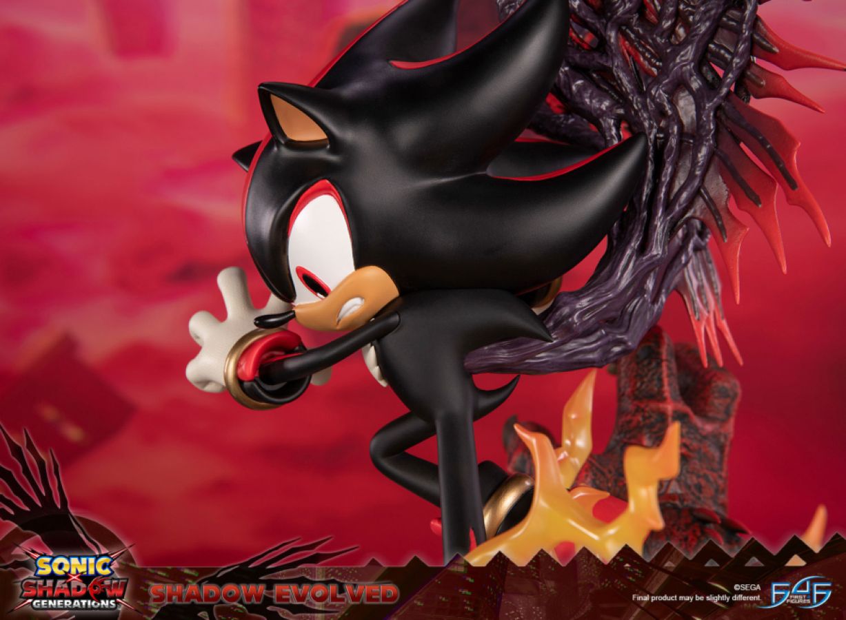 PRE ORDER Sonic X Shadow Generations: RESIN STATUE - Shadow Evolved